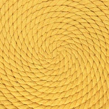 Imagem de Corda de algodão trançado natural West Coast Paracord – Corda artesanal – Corda tripla super macia e forte para esportes, decoração, artesanato, macramê, uso interno (1/4 polegada x 1,8 m, dourado)
