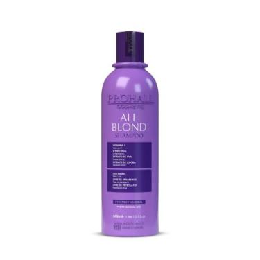 Imagem de Shampoo Matizador E Manutenção All Blond Prohall 300ml
