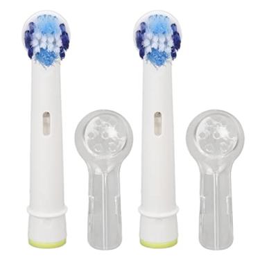 Imagem de Substituição de escova de dentes, 2 peças de cabeça de escova de dentes elétrica macia para casa