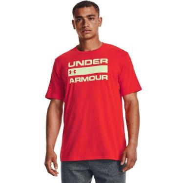 Imagem de Camiseta De Treino Masculina Under Armour Team Issue Wordmark Ss