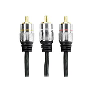 Imagem de PIX Cabo RCA 3+3 - Metal Fitz, 3 metros
