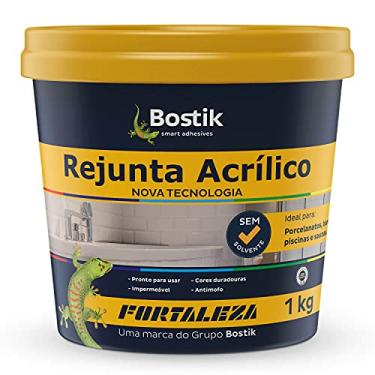 Imagem de Rejunte Acrílico Fortaleza para Porcelanato Platina Pote com 1kg