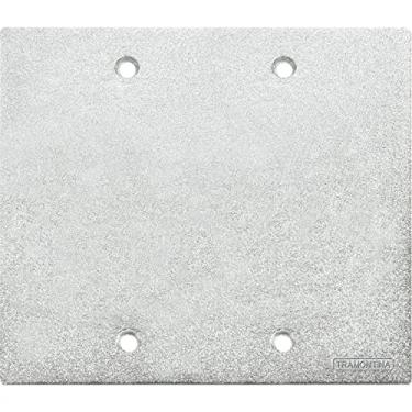 Imagem de Tampa cega para caixa de piso 4x4 cromada Tramontina