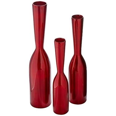 Imagem de Trio De Garrafas De Chão Ceramicas Pegorin Vermelho