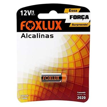 Imagem de Pilha Alcalina 9V Foxlux – Tensão Nominal: 9V – Embalagem com 1 pilha – Alta durabilidade – Livre de mercúrio e cádmio –