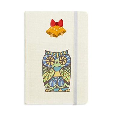Imagem de Caderno decorativo de coruja do amor mas jingling Bell
