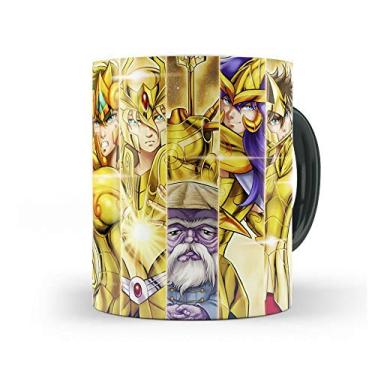Imagem de CANECA CAVALEIRO DO ZODÍACO - OURO