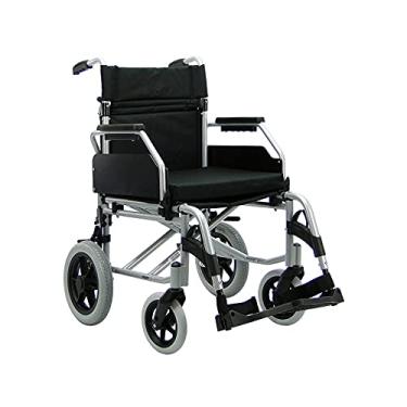 Imagem de Cadeira de Rodas Manual Dobrável em Alumínio com Encosto Rebatível modelo Barcelona - Praxis-45cm