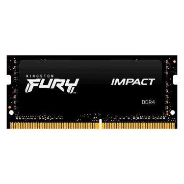 Imagem de Memória SODIMM 32GB DDR4 3200MHz Kingston Fury Impact - para Notebook - CL20 - KF432S20IB/32