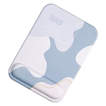 Imagem de Suporte para Descanso de Pulso para Teclado, Padrão Bonito Evita Deslizamento, Mouse Pad Ergonômico, Conjunto de Suporte para Pulso, Almofada de Silicone Multifuncional, Suporte