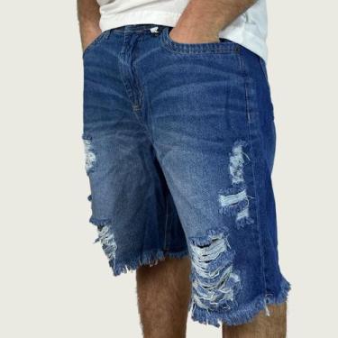 Imagem de Bermuda Jeans Onbongo Azul - Masculina