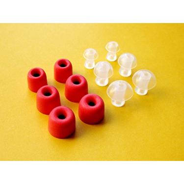 Imagem de 12 peças (RDMF-CLODMH-Sa)- P/M/G - Espuma de memória premium e isolamento de ruído para fones de ouvido compatíveis com fones de ouvido Klipsch R6 BT