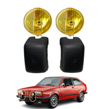 Imagem de Kit Batente E Farol Milha Amarelo Do Gol Gt Até 1986