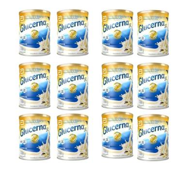 Imagem de Glucerna sr 850g tabela nutricional shake suplemento abbott Kit 12