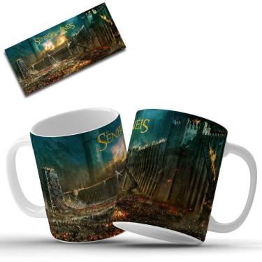Imagem de Caneca do Senhor Dos Anéis Personalizada em Cerâmica 325ML