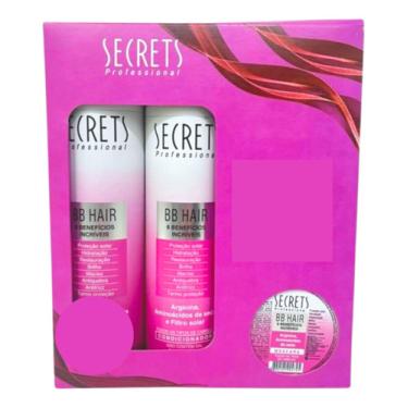 Imagem de  Kit Caixa Secrets Shampoo E Condicionador Bb Hair + Máscara