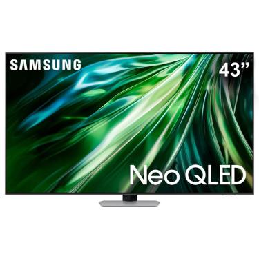 Imagem de Smart TV 43” 4K Samsung Gaming Neo QN43QN90D QLED, Processador com AI, Dolby Atmos, Alexa built in, Upscaling 4K, Wi-Fi, Bluetooth, USB e HDMI 