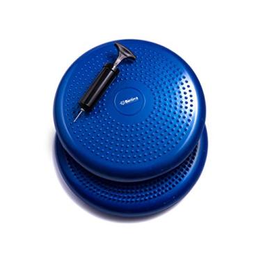 Imagem de Pacote com 2 discos de equilíbrio de almofada oscilante - assento e almofada de equilíbrio para exercícios, fisioterapia, crianças sensoriais - disco de estabilidade, disco de equilíbrio para cães