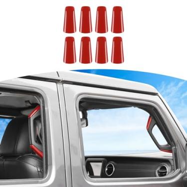 Imagem de RT-TCZ ABS A&B Capa de decoração de alças de fixação para Jeep Wrangler JL 4 portasRT-TCZ JL 4Door Jia-szzt06281