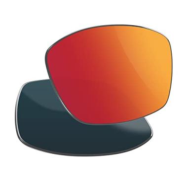 Imagem de Vaep Lentes de reposição polarizadas para óculos de sol Costa Del Mar Inlet - Vermelho tijolo