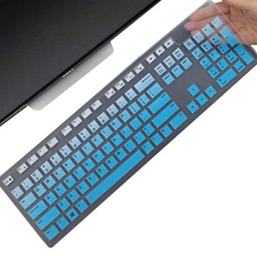 Imagem de Capa de teclado Dell para teclado com e sem fio KM636 KB216 KB216t KB216p, Optiplex 5250 3050 3240 5460 7450 7050, Inspiron Desktop 61.0 cm 68.6 cm 5400 5490 7770 00 77 90 3475 3670 3477