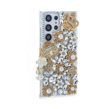 Imagem de Caso de telefone celular para meninas capa strass para samsung a70s a52 a71 a51 a72 a73, f, para samsung a74 5g