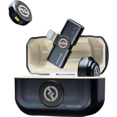 Imagem de Microfone hollyland lark m2 duo lightning duplo 2 pessoas
