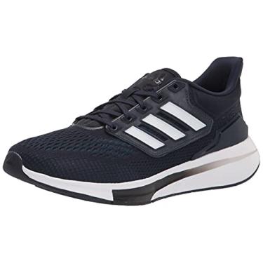 Imagem de adidas Tênis masculino Eq21 Run, Tinta/Branco/Azul-marinho, 45