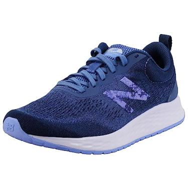 Imagem de New Balance Tênis de corrida feminino Fresh Foam Arishi V3, Azul/branco, 11