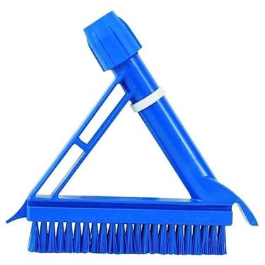 Imagem de Escova Rejunte Limpa Tudo Maxi Tech Piso Limpeza Bralimpia (Azul)