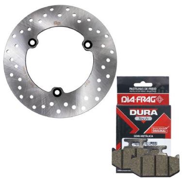 Imagem de Disco de Freio Traseiro Fz15 2023-2024 / Fz25 250 Abs 2018-2024 + Past