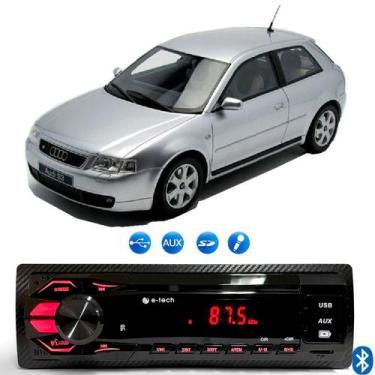 Imagem de Radio Mp3 Som Automotivo Bluetooth Usb Cartão Sd Audi A3 - E-TECH