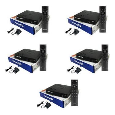 Imagem de Kit 05 Receptores Midiabox B7 Century Digital