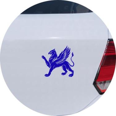 Imagem de Adesivo de Carro Hipogrifo Fera Alada - Cor Roxo - Melhor Adesivo, Azu
