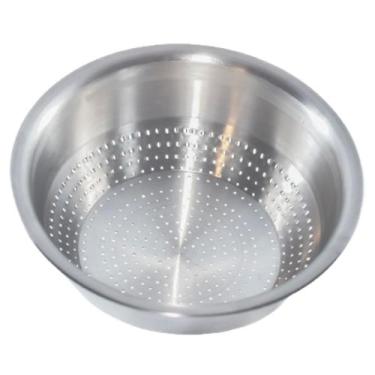 Imagem de Escorredor De Arroz Em Aluminio Lava Frutas Verduras Legumes - DK Shop