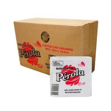 Imagem de Guardanapo 18 x 19 Cm 5.000 Unidades Branco Pérola - Perola