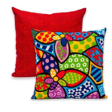 Imagem de Kit 2 Capas de Almofada com Zíper 40x40cm Gorgurinho - RAFALORO, ROMER
