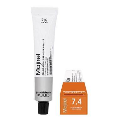Imagem de Loreal Coloração Majirel 7.4 Louro Acobreado 50g - Loreal Professionne