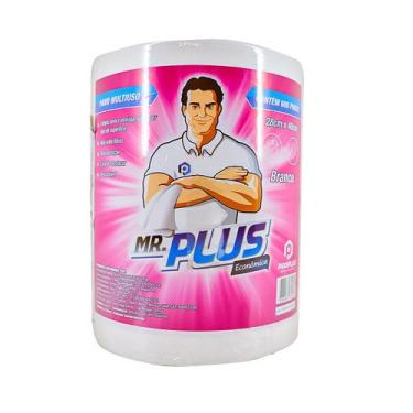 Imagem de Bobina Multiuso Mr Plus Econômica 28 x 40 Cm Branca - Talge