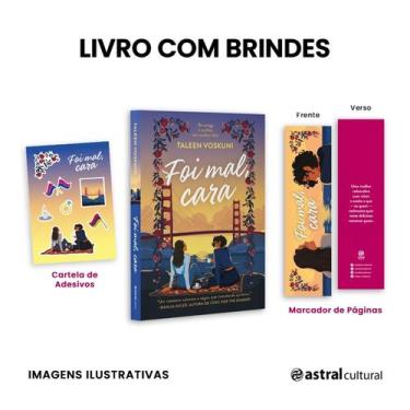 Imagem de Livro - Foi mal, cara + cartela de adesivos + marcador