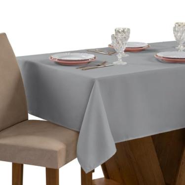 Imagem de Toalha de Mesa TECIDO GROSSO Oxford Liso 1,50M x 1,50M Retangular com 