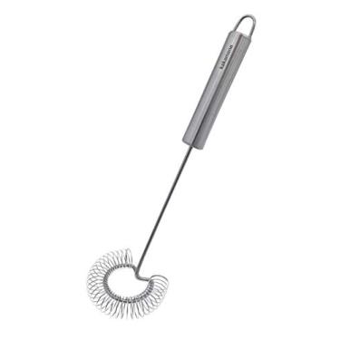 Imagem de Batedor de ovo em aço inoxidável com mola HelixSpring, batedor de espuma, espumador de ovo, leite e batedor de ovos – utensílios de cozinha para misturar, bater, bater, mexer, molhar mágico de mão Stirrer Frother 10", Small Whipper, 1