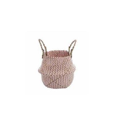 Imagem de Cesta com alça tranças 27cm - BELA FLOR, Único