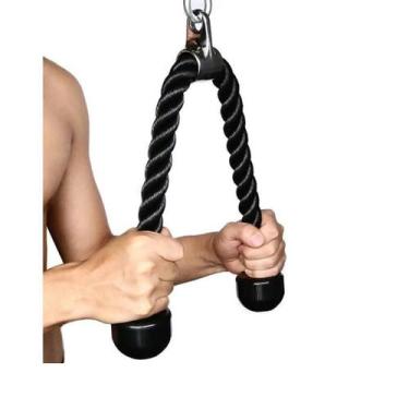 Imagem de Puxador Corda Triceps Biceps Crossover Musculação Pulley - OCCY