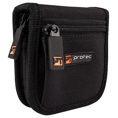 Imagem de Pro Tec Protec Trompete/Pequeno Latão Múltiplo (2 Peças) Bolsa Bocal de Nylon com Fecho de Zíper, Modelo A220ZIP, Preto