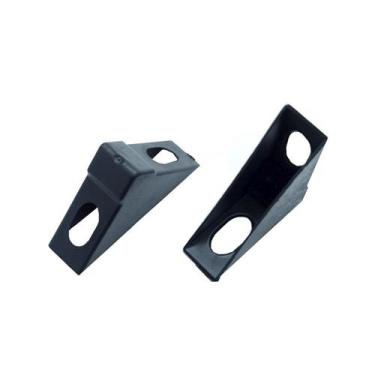 Imagem de Cantoneira De Proteção Para Moveis 18 X 56 X 56 Mm Preta (Kit C/100) -