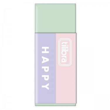 Imagem de Borracha Escolar Happy Tons Pastel - Tilibra, VERDE