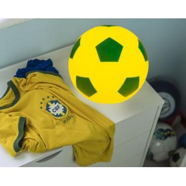 Imagem de Luminária De Mesa Abajur Bola de Futebol Copa do Mundo - Usare, Bivolt