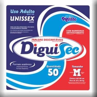 Imagem de FRALDA GERIÁTRICA DIGUISEC M 50 Unidades - DIGUINHO