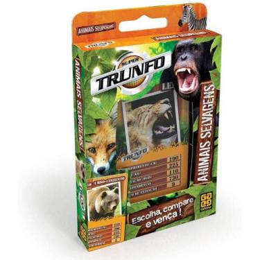 Imagem de Trunfo - Animais Selvagens - GROW JOGOS